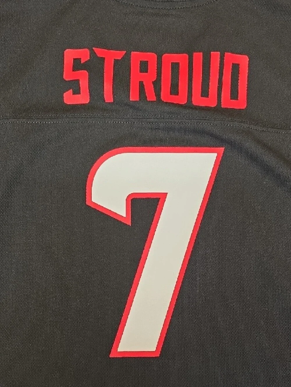 NEW C.J. Stroud N Houston Texans Football Game Jersey Youth M (10/12) Black